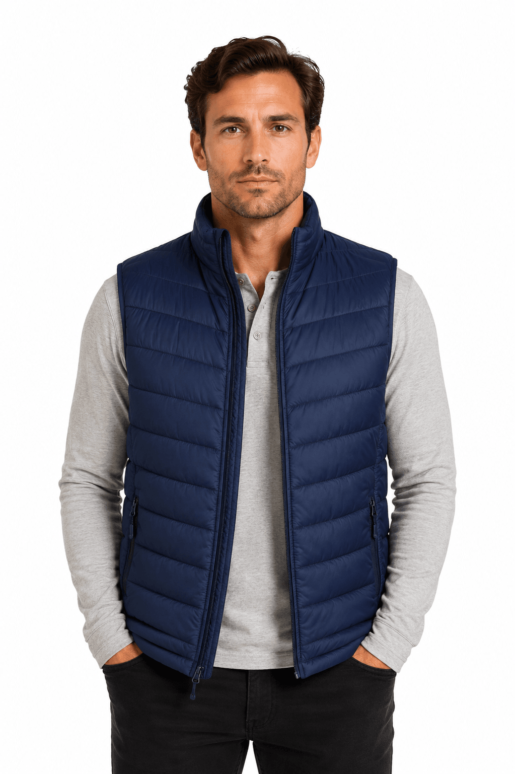 Snowy Mens Vests