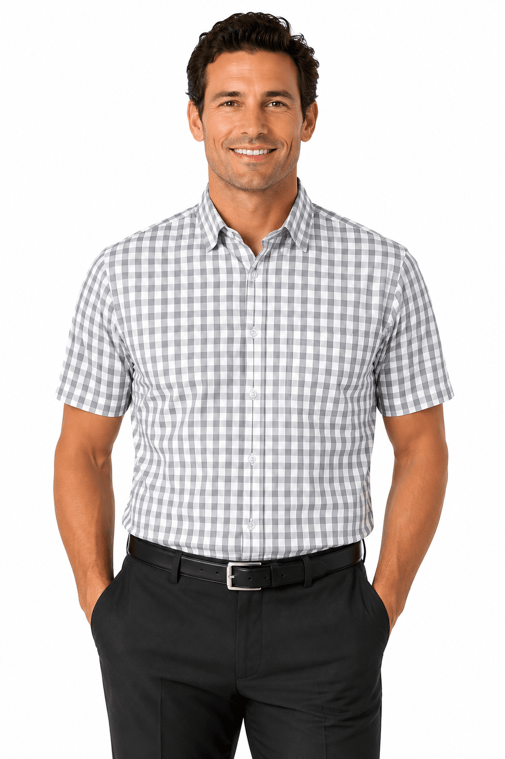 Devonport Mens Shirt Short Sleeve Runout