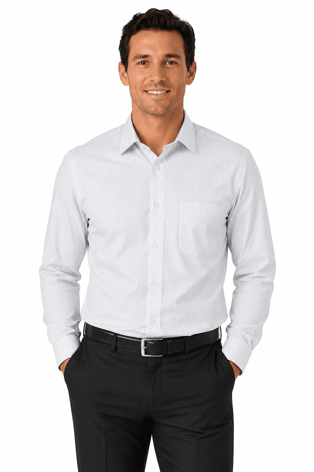 Bayview Mens Shirt Long Sleeve Runout