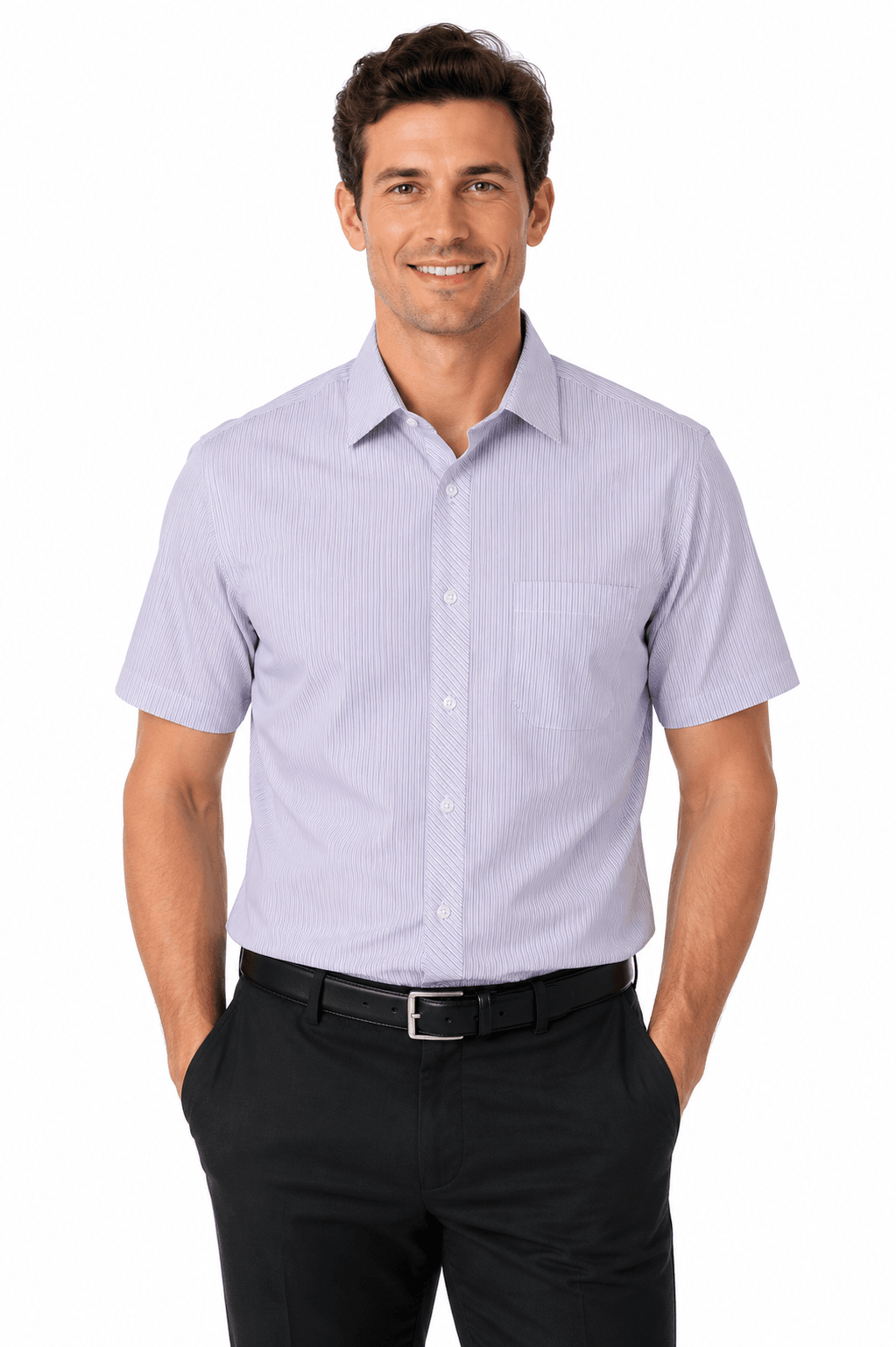 Bayview Mens Shirt Short Sleeve Runout