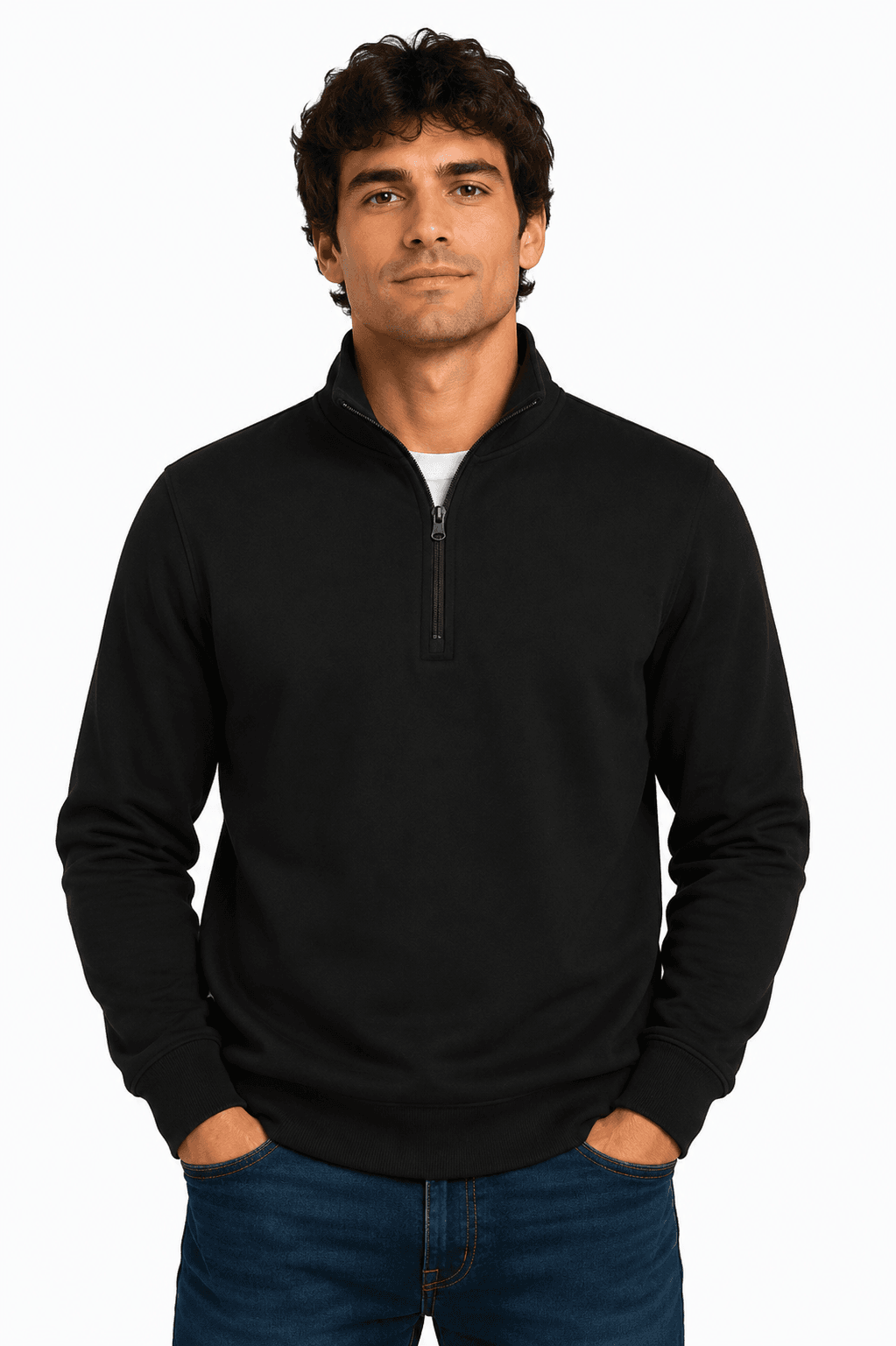 Mawson Mens 1/4 Zip Sweater