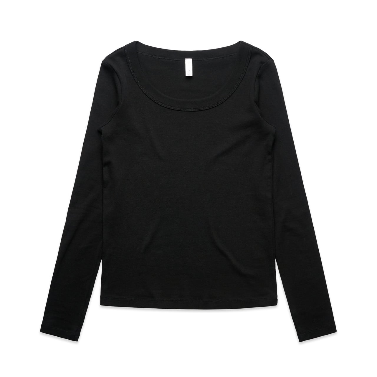 Wo's Organic Baby Rib L/S Tee