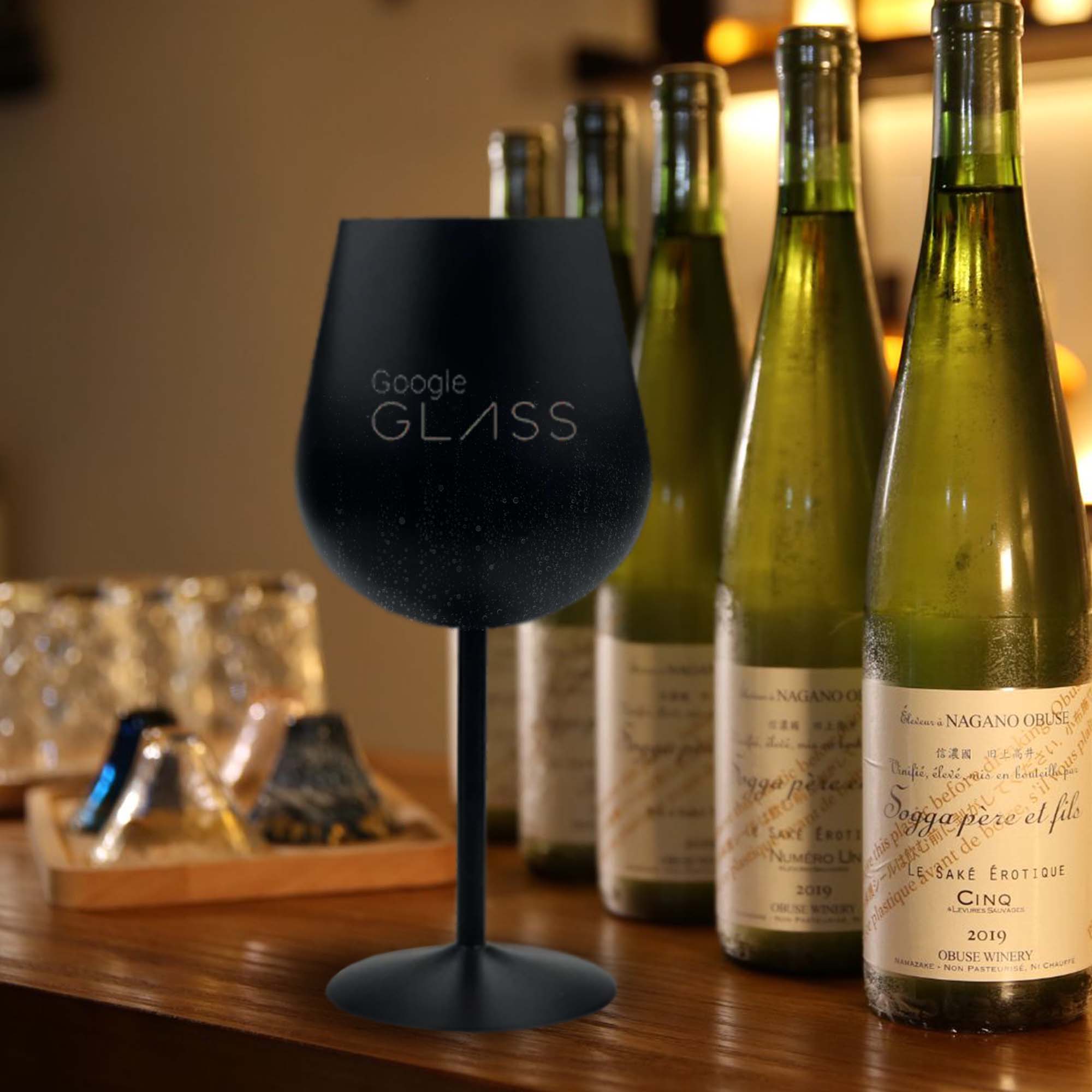 Bula Vinaka Stainless Steel Wine Glass