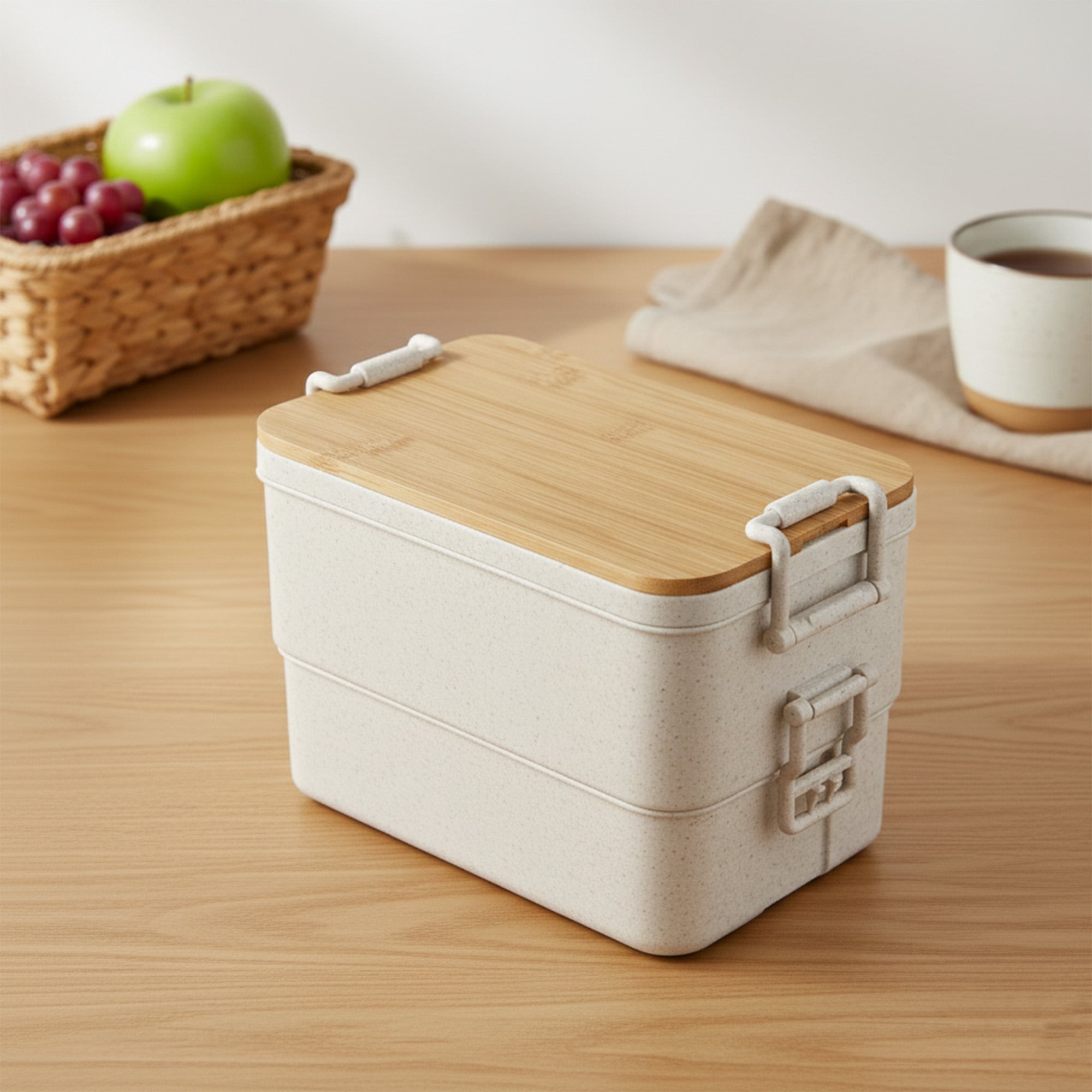 Bamboo Stack & Go Lunch Box
