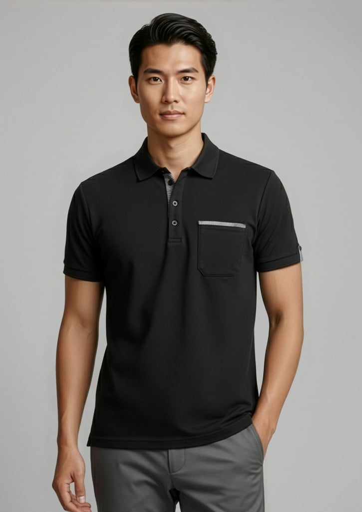 Edge Mens Short Sleeve Polo