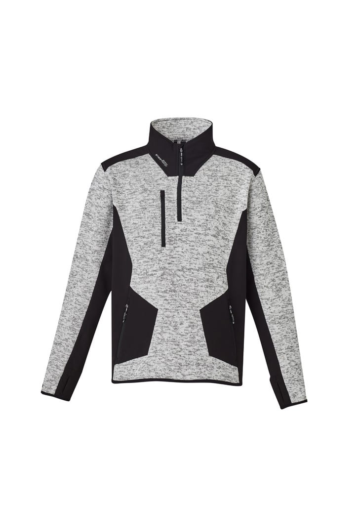 Unisex Streetworx Reinforced Knit 1/2 Zip Pullover