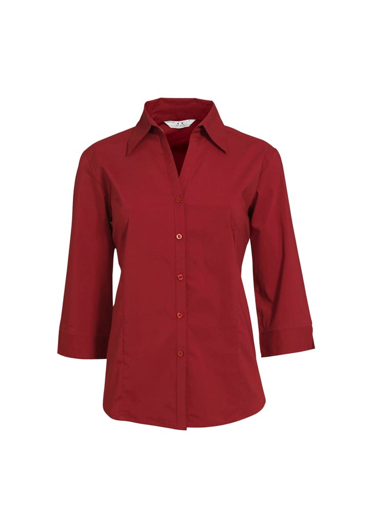 Metro Womens 3/4 Sleeve Shirt