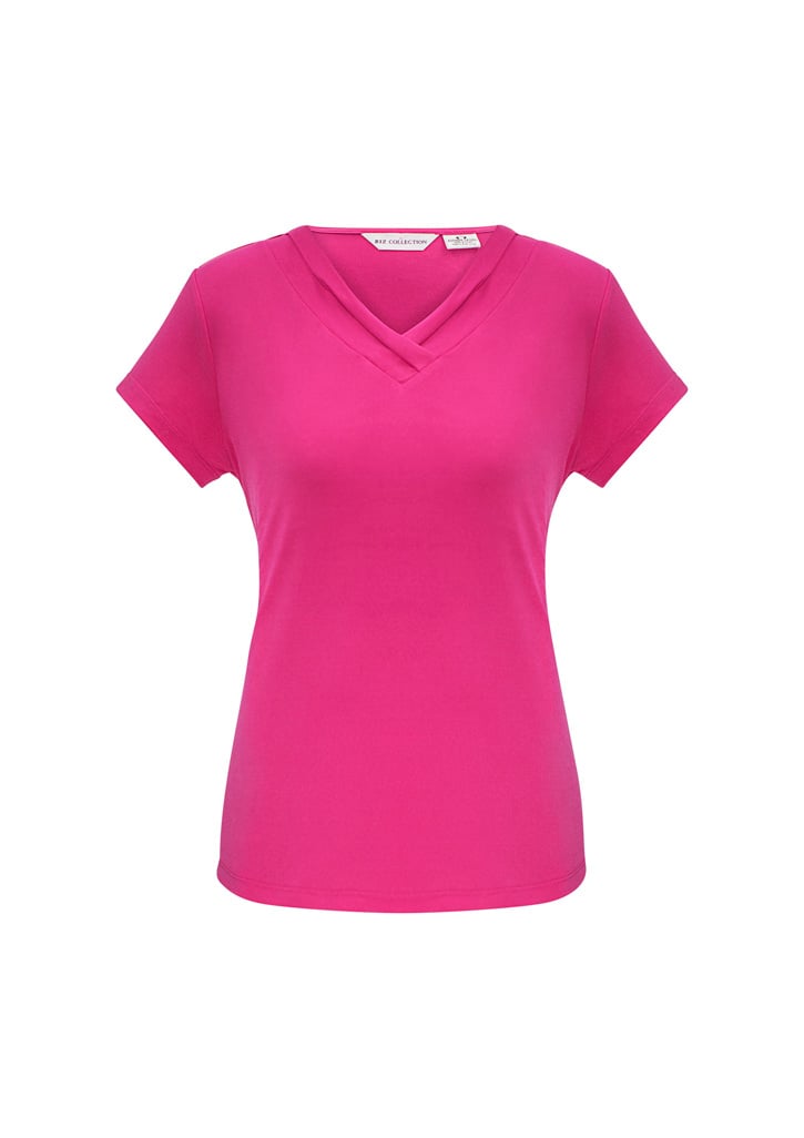 Lana Womens Short Sleeve Top