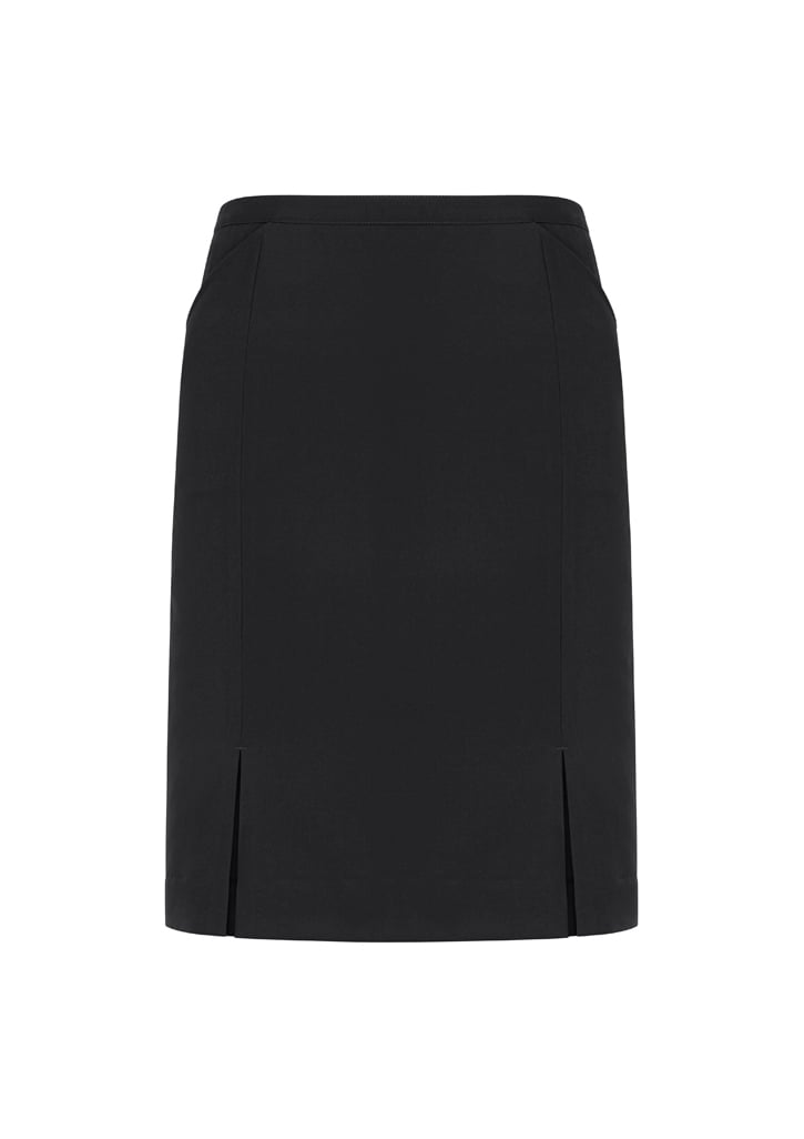 Siena Womens Front Pleat Detail Straight Skirt