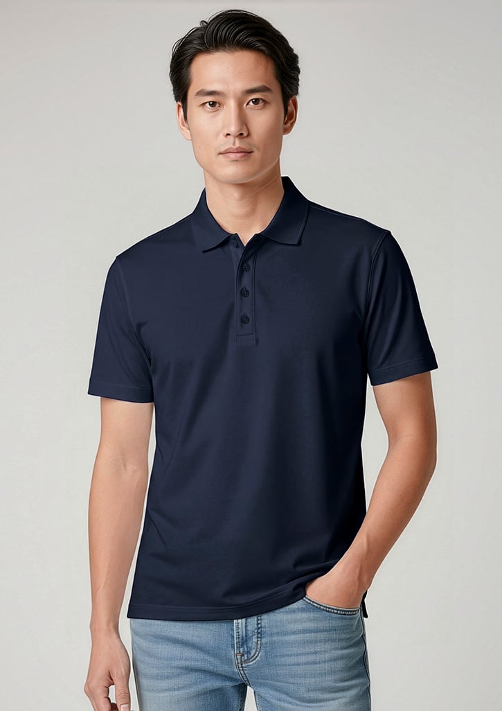 Action Mens Short Sleeve Polo