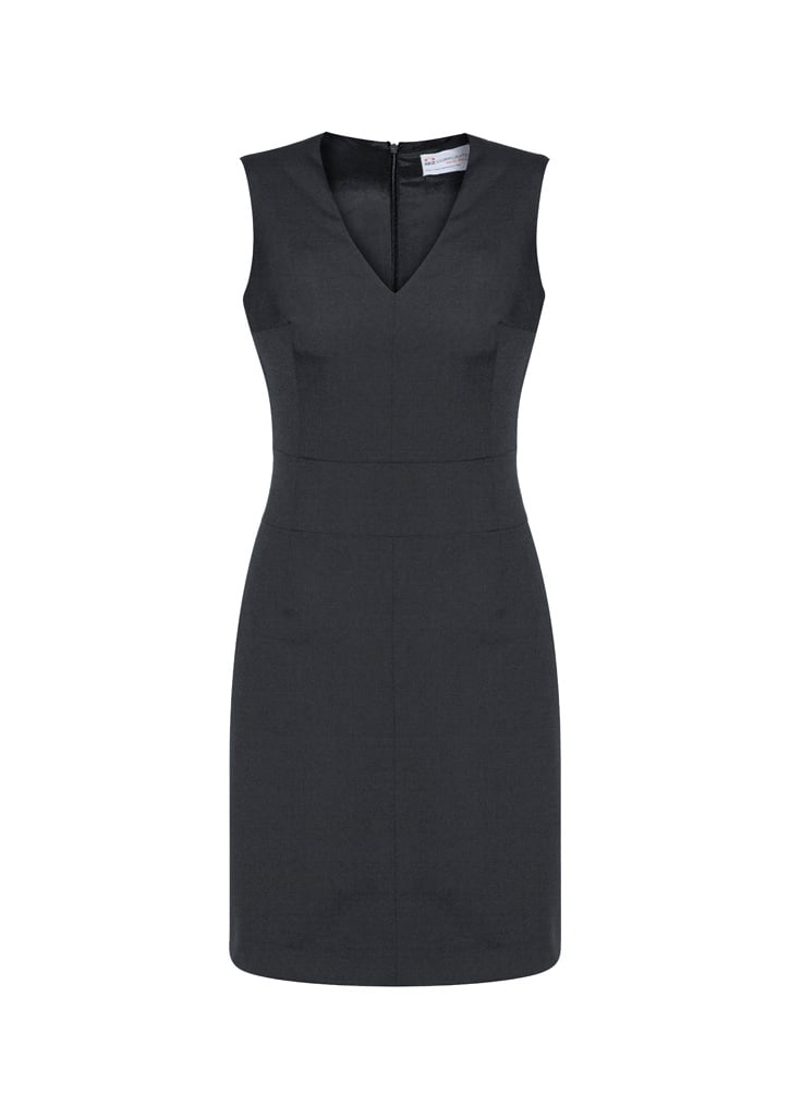 Cool Stretch Womens Sleeveless V-Neck Dress
