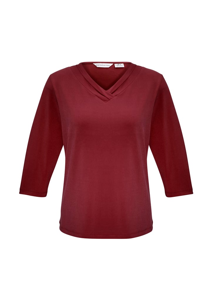Lana Womens 3/4 Sleeve Top
