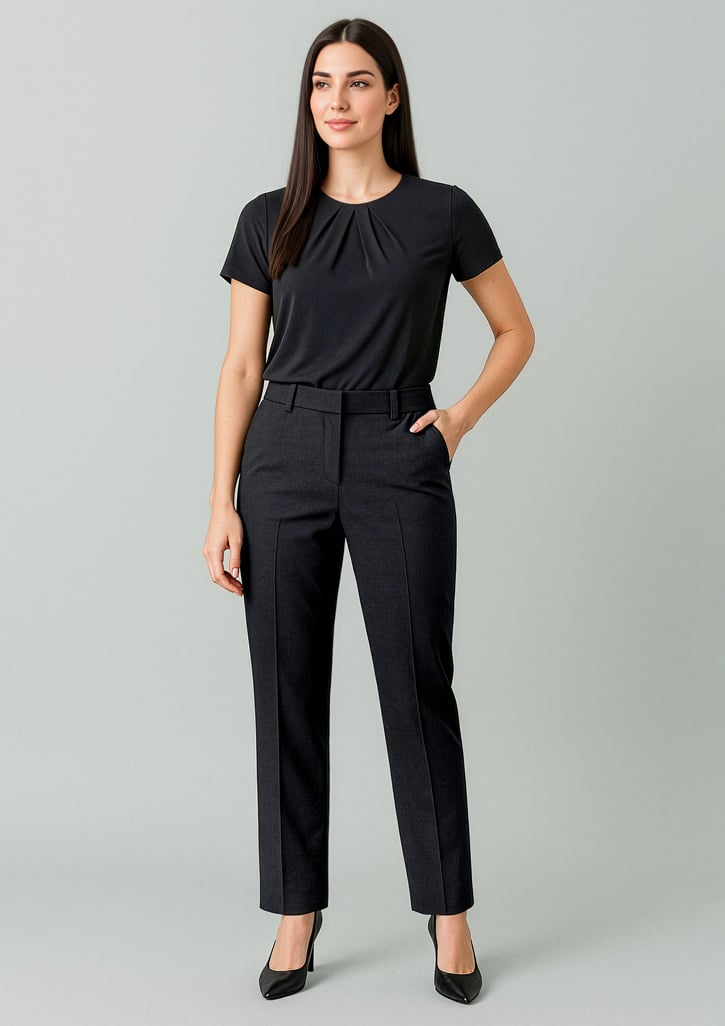 Renew Womens Tapered Adjustable Waist Pant