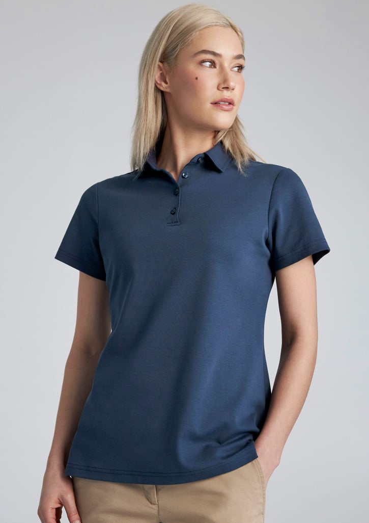 Lotus Womens Short Sleeve Polo