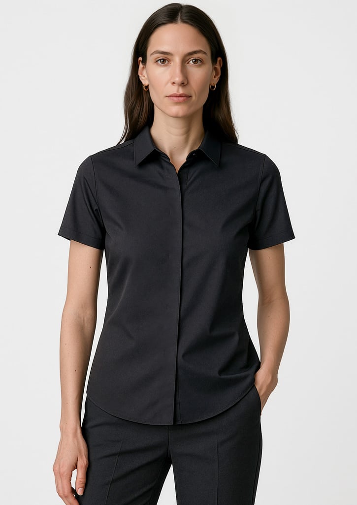 Charlie Womens Short Sleeve Shirt