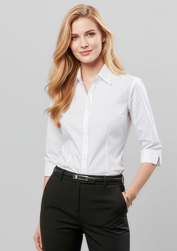 Base Womens 3/4 Sleeve Shirt