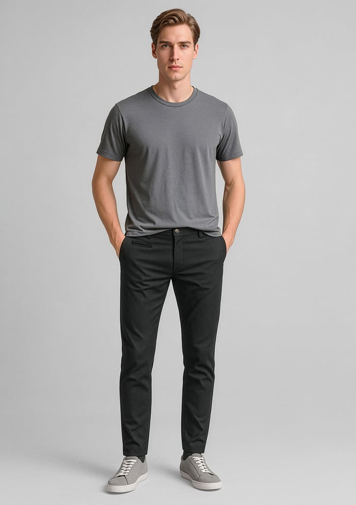 Traveller Mens Tapered Stretch Chino Pant