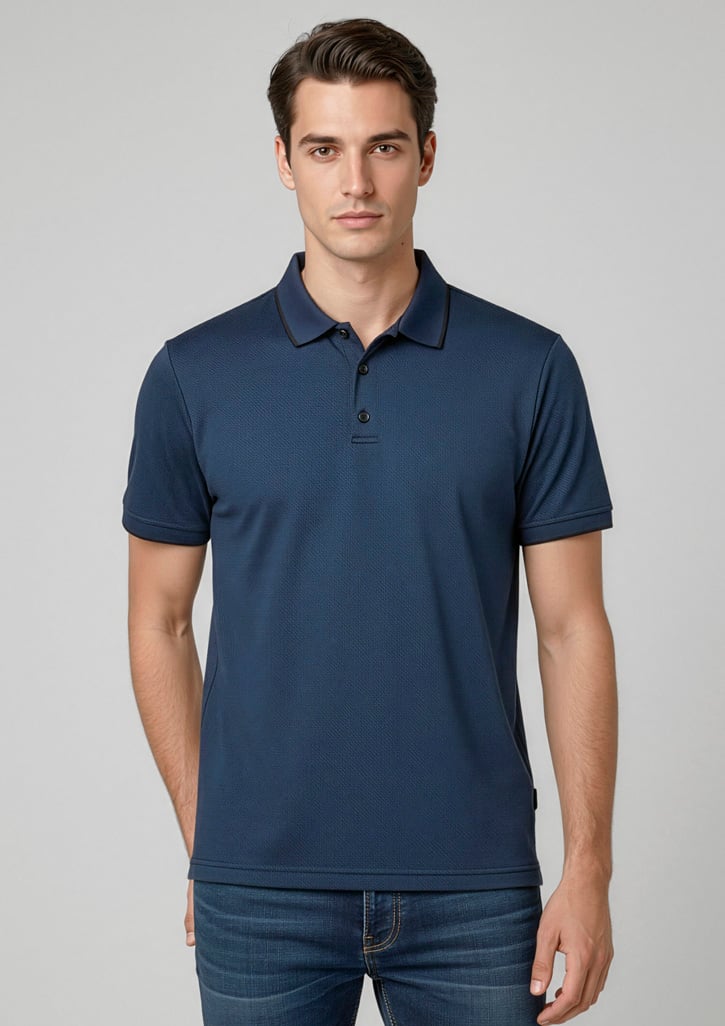 Echo Mens Short Sleeve Polo