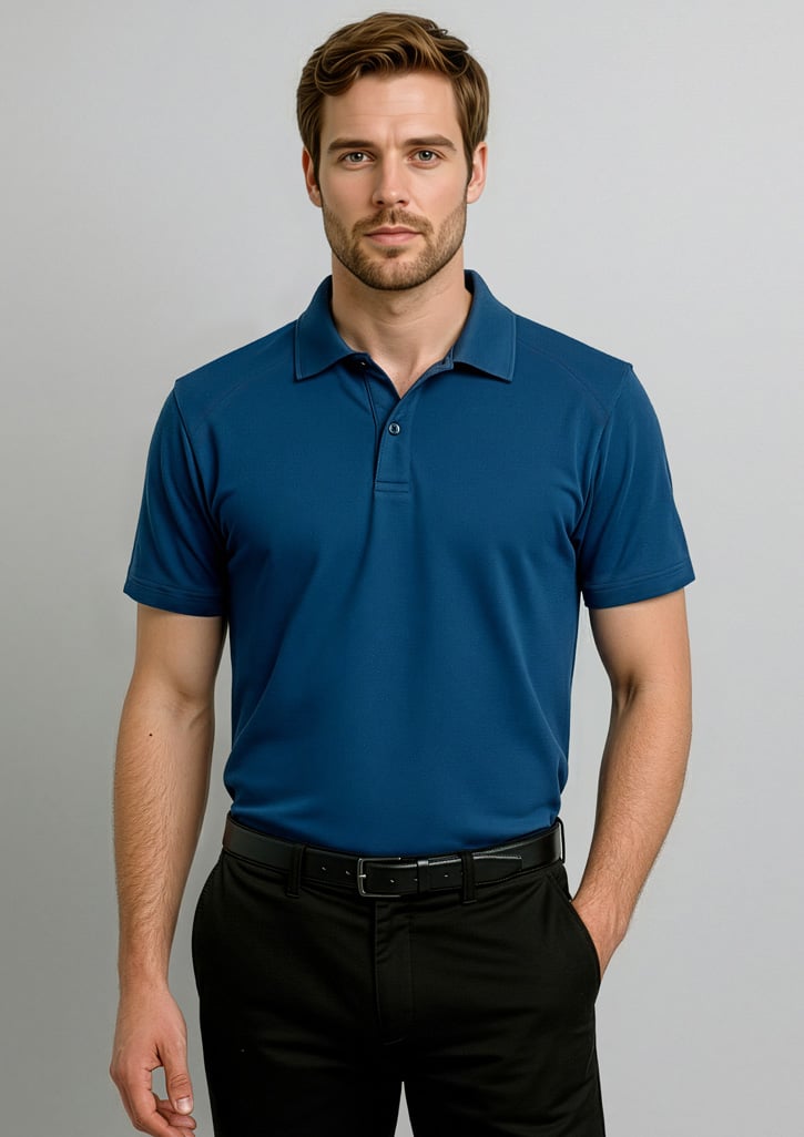 Byron Mens Short Sleeve Polo