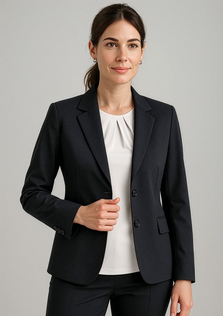 Comfort Wool Stretch Womens Longline Jacket