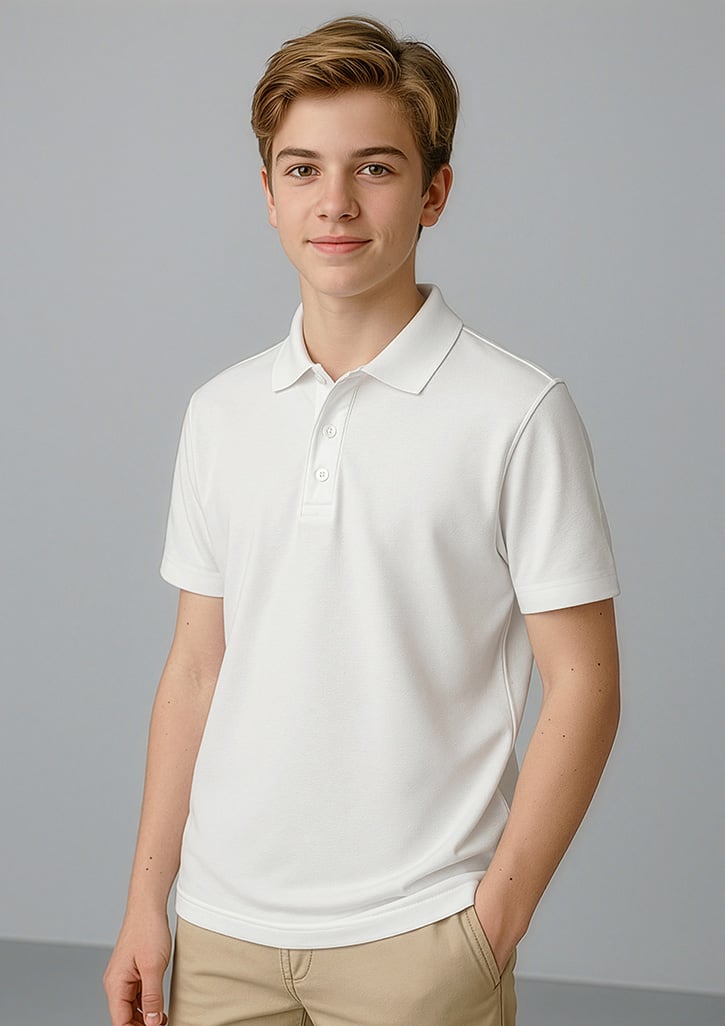 Crew Kids Short Sleeve Polo