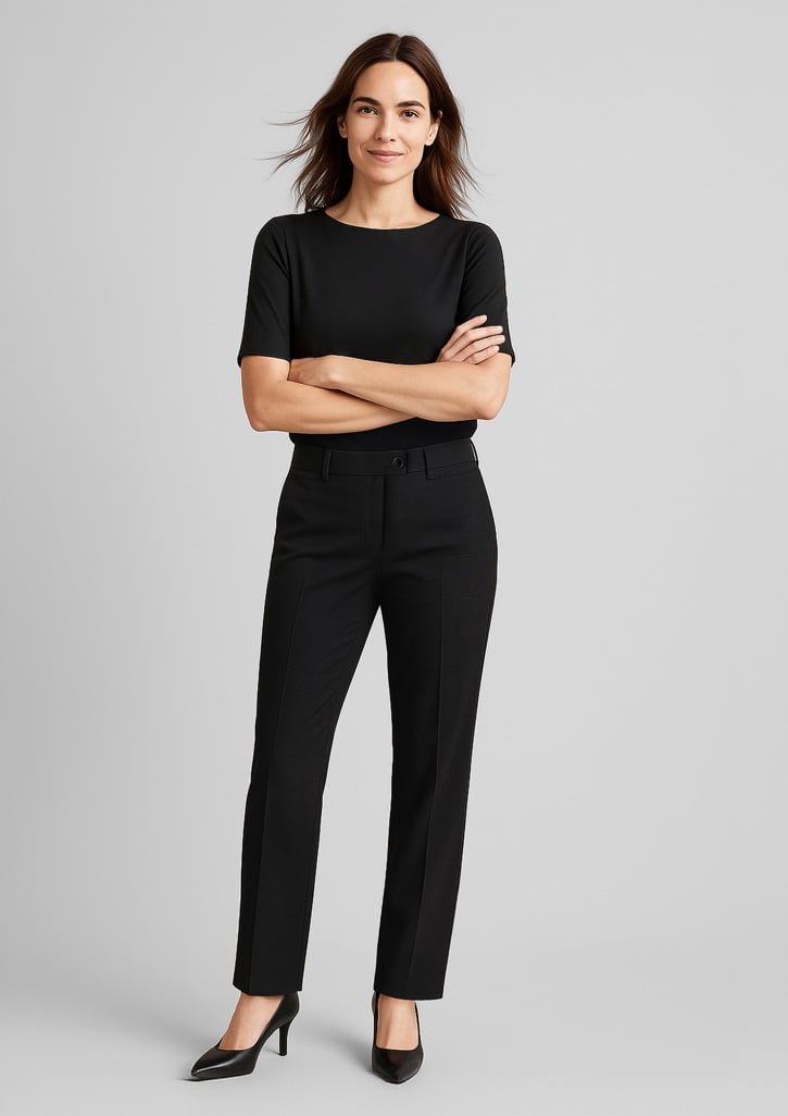 Comfort Wool Stretch Womens Relaxed Pant
