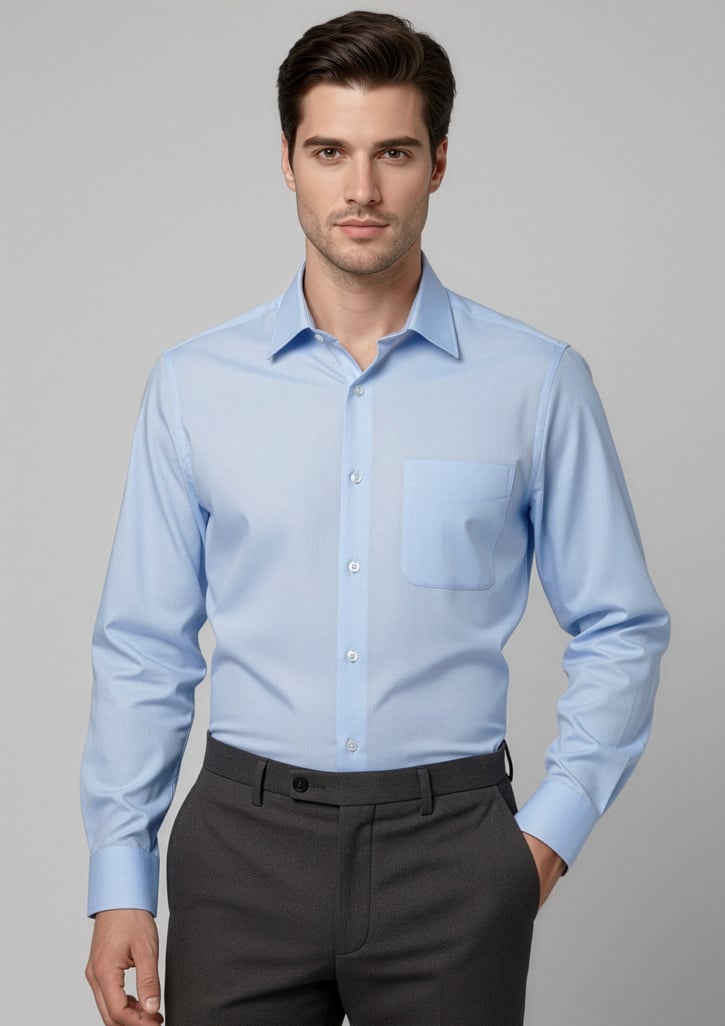 Luxe Mens Long Sleeve Shirt
