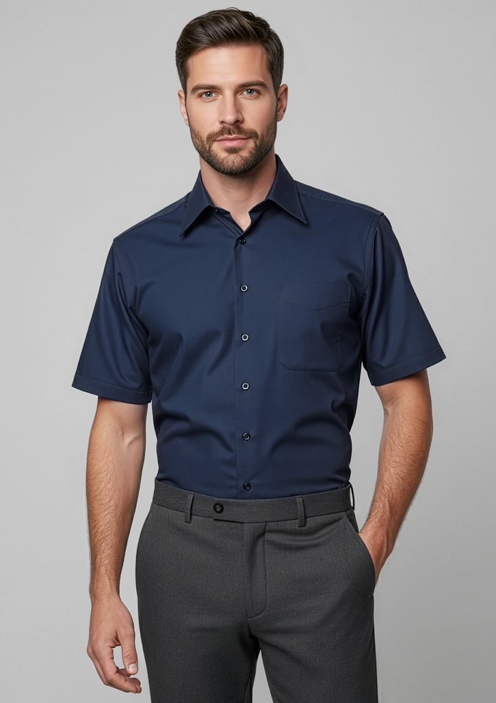 Metro Mens Short Sleeve Shirt