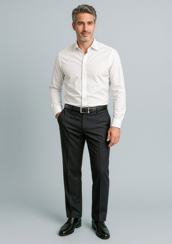 Cool Stretch Mens Adjustable Waist Pant (Stout)