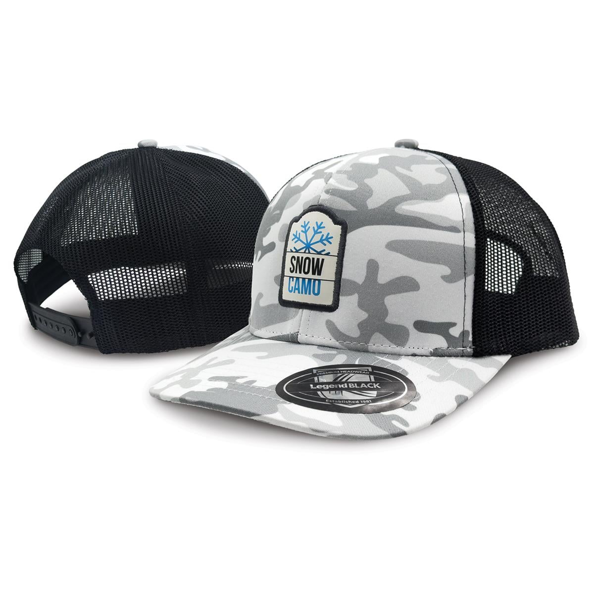 Snow Camo Trucker