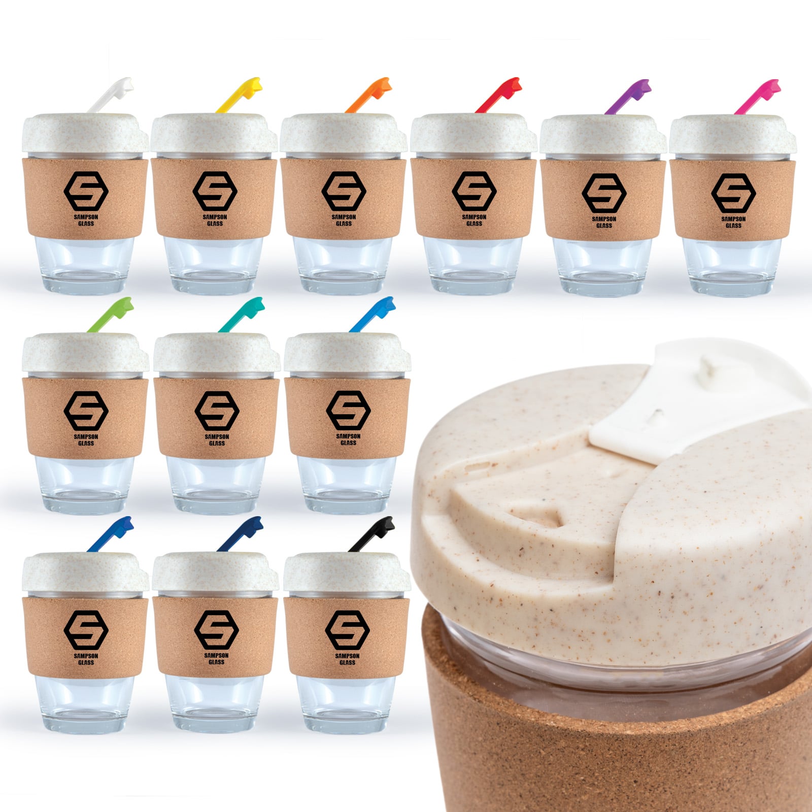 Vienna Eco Coffee Cup / Cork Band