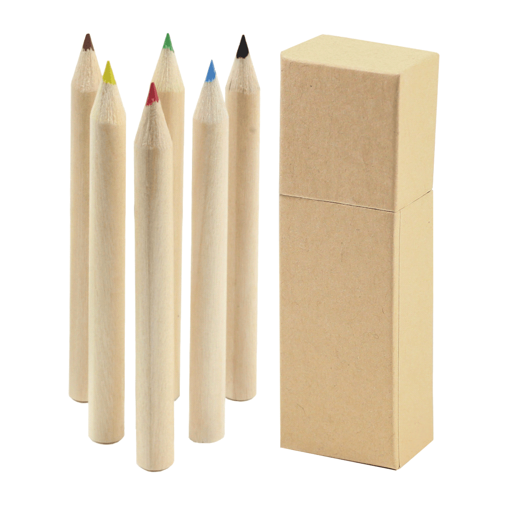 Coloured Pencil Set 6pcs