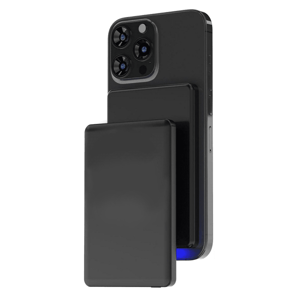 Slim Metal Magnetic Power Bank 5000 mAh