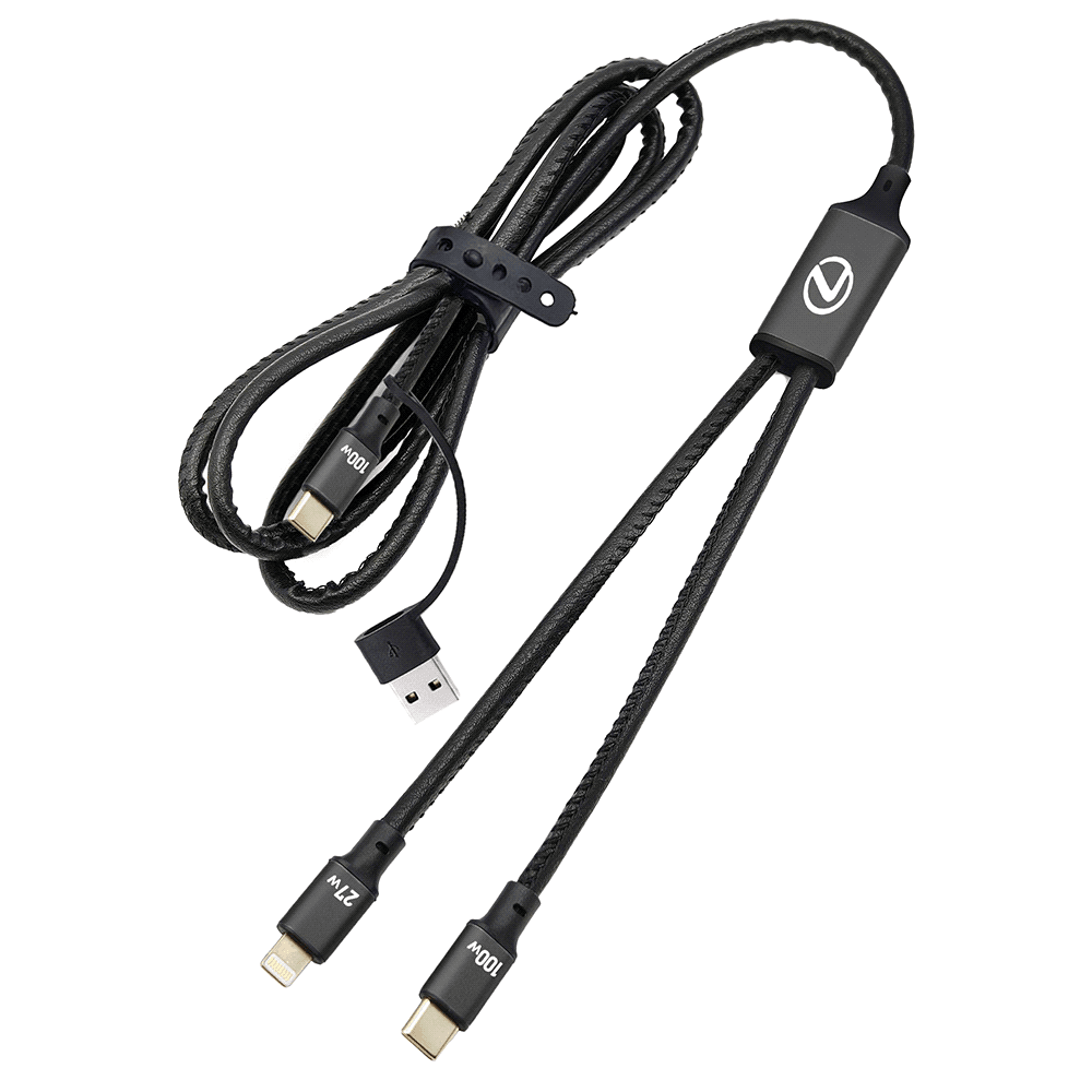 120cm 4 in 1 Fast Charging Data Transfer Cable