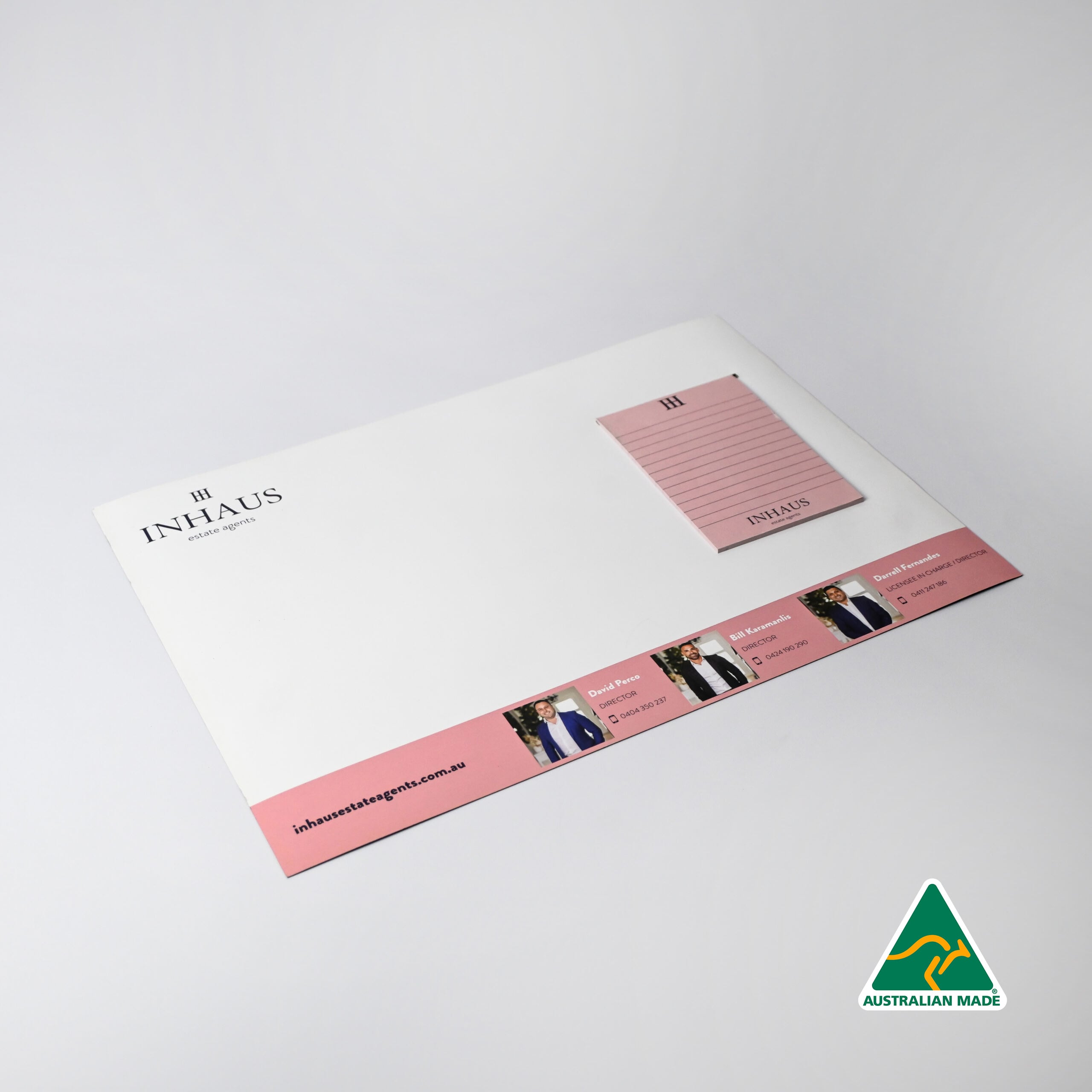 A3 Magnetic Whiteboard with Notepad