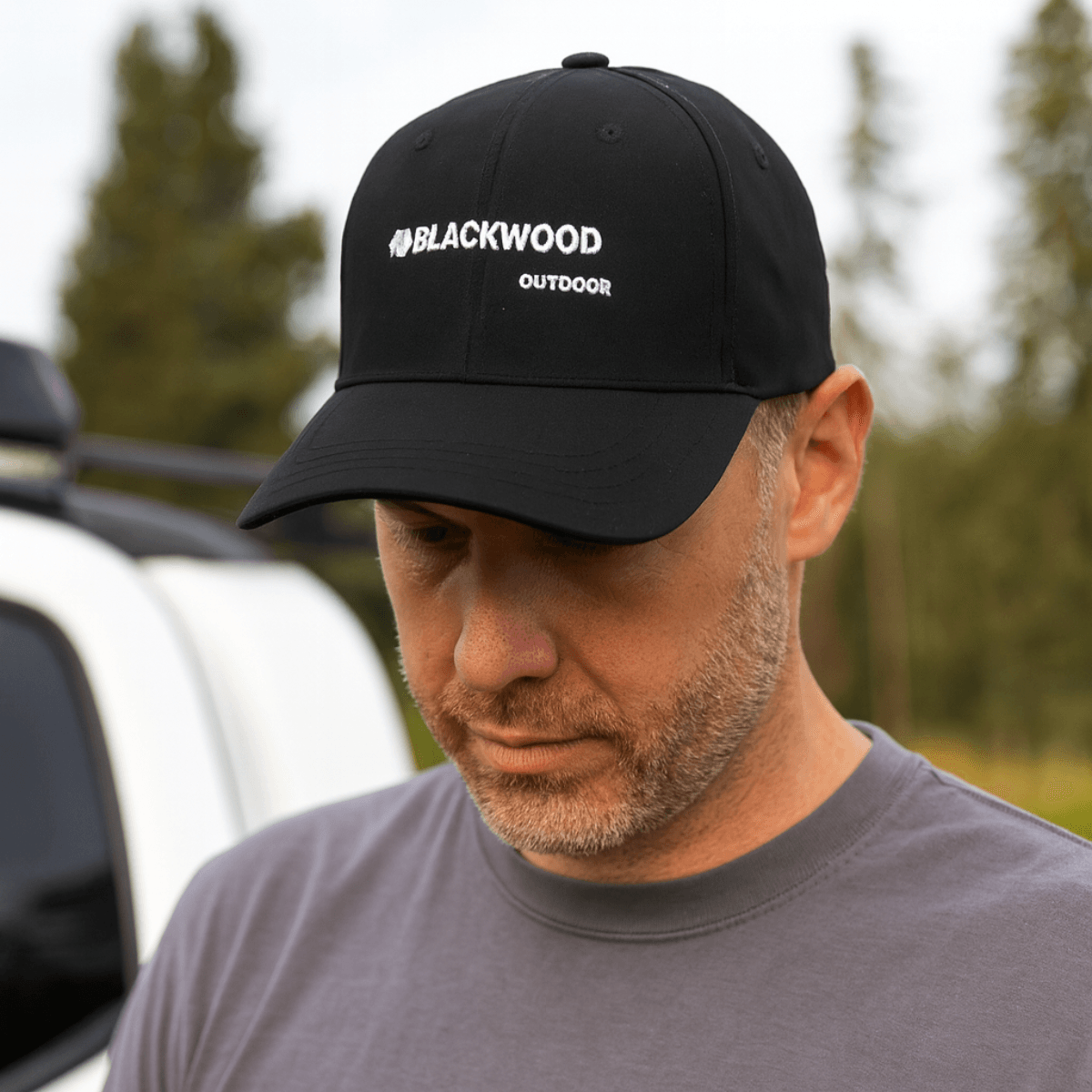 Poly Strapback Baseball Cap