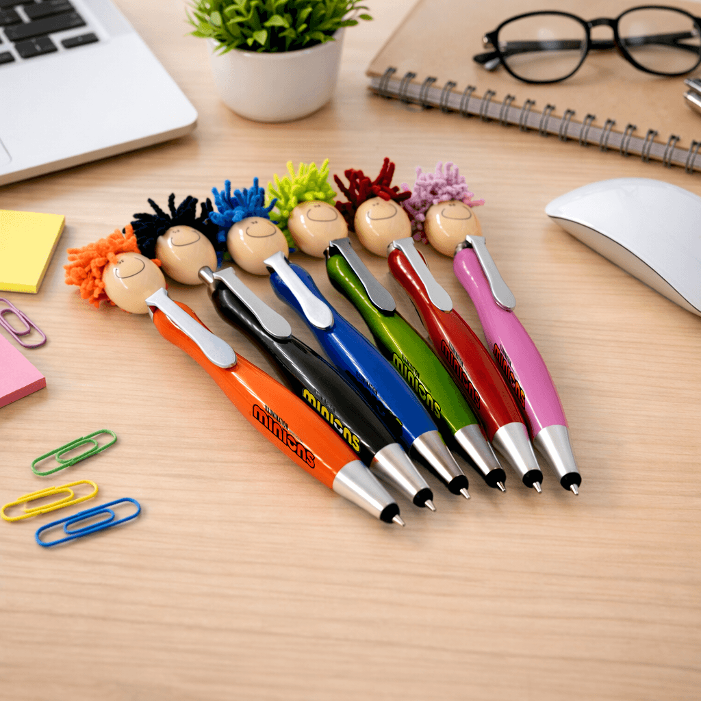 Mop Head Pen with Stylus