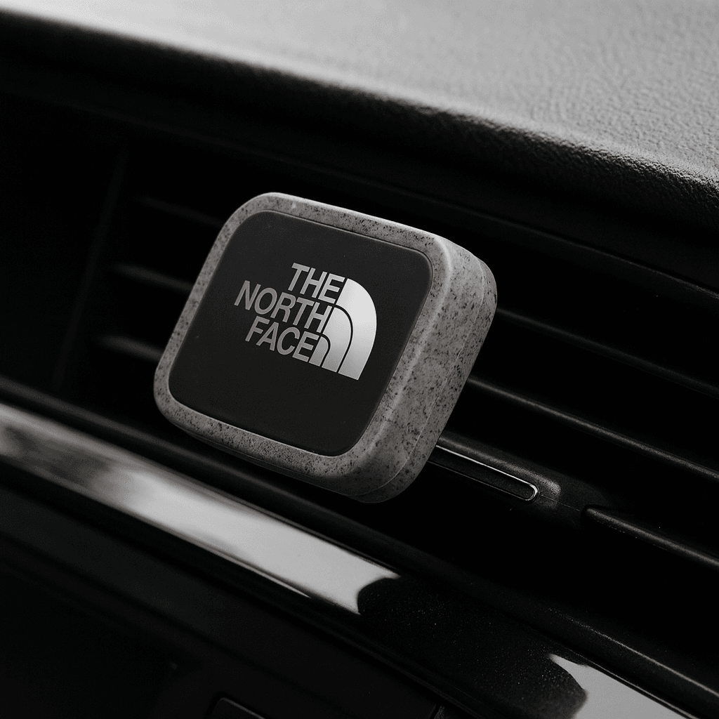 Kozo Universal Magnetic Car Vent Mount - ABS - Silver - Rectangle