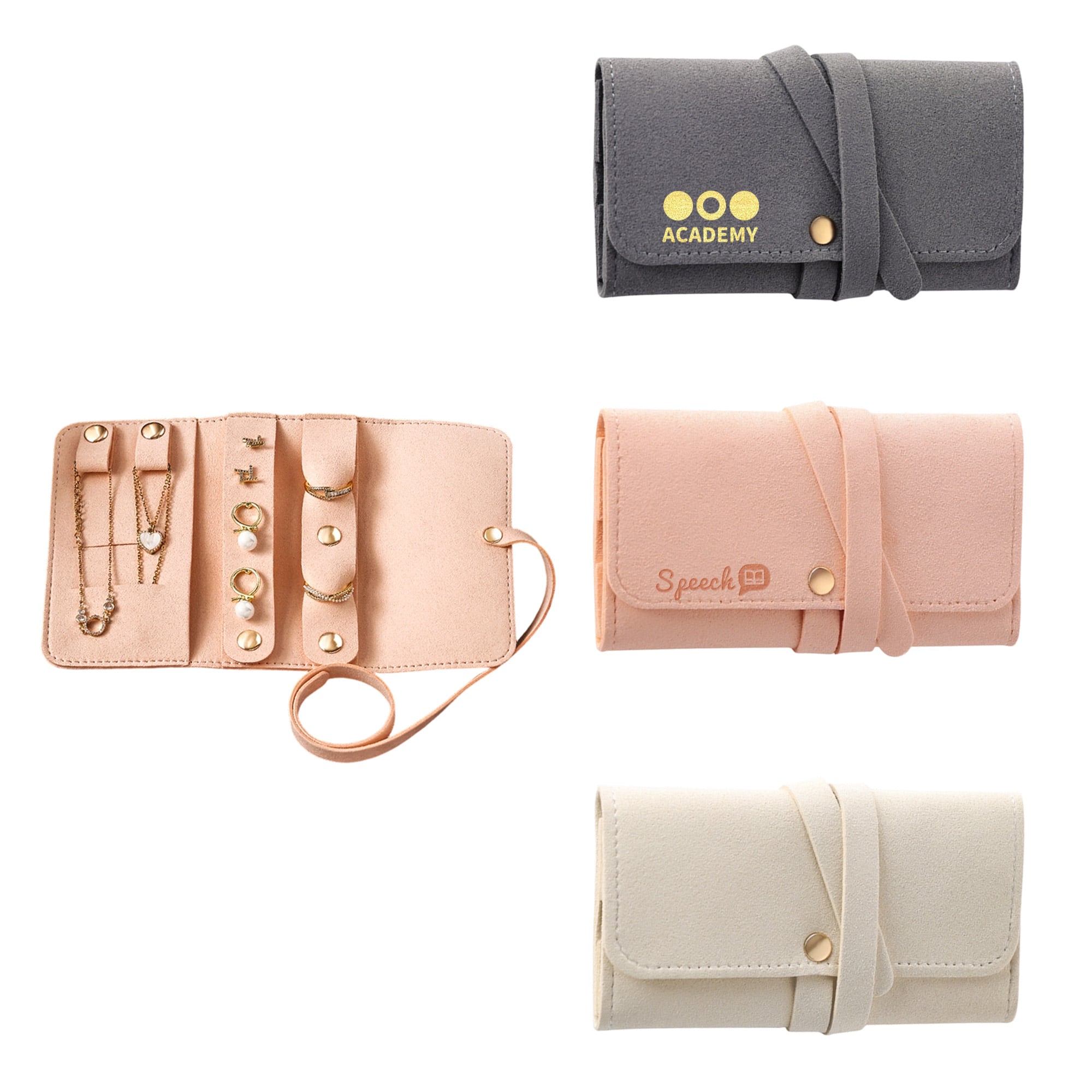 Synthetic Leather Jewellery Bag