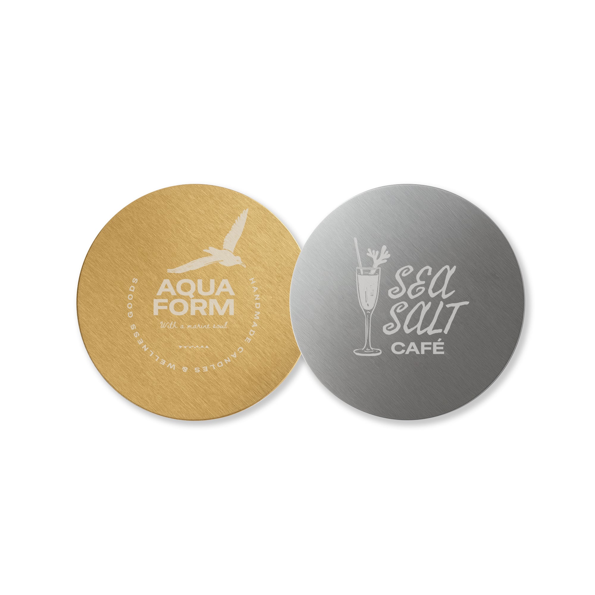 Round Metal Coaster