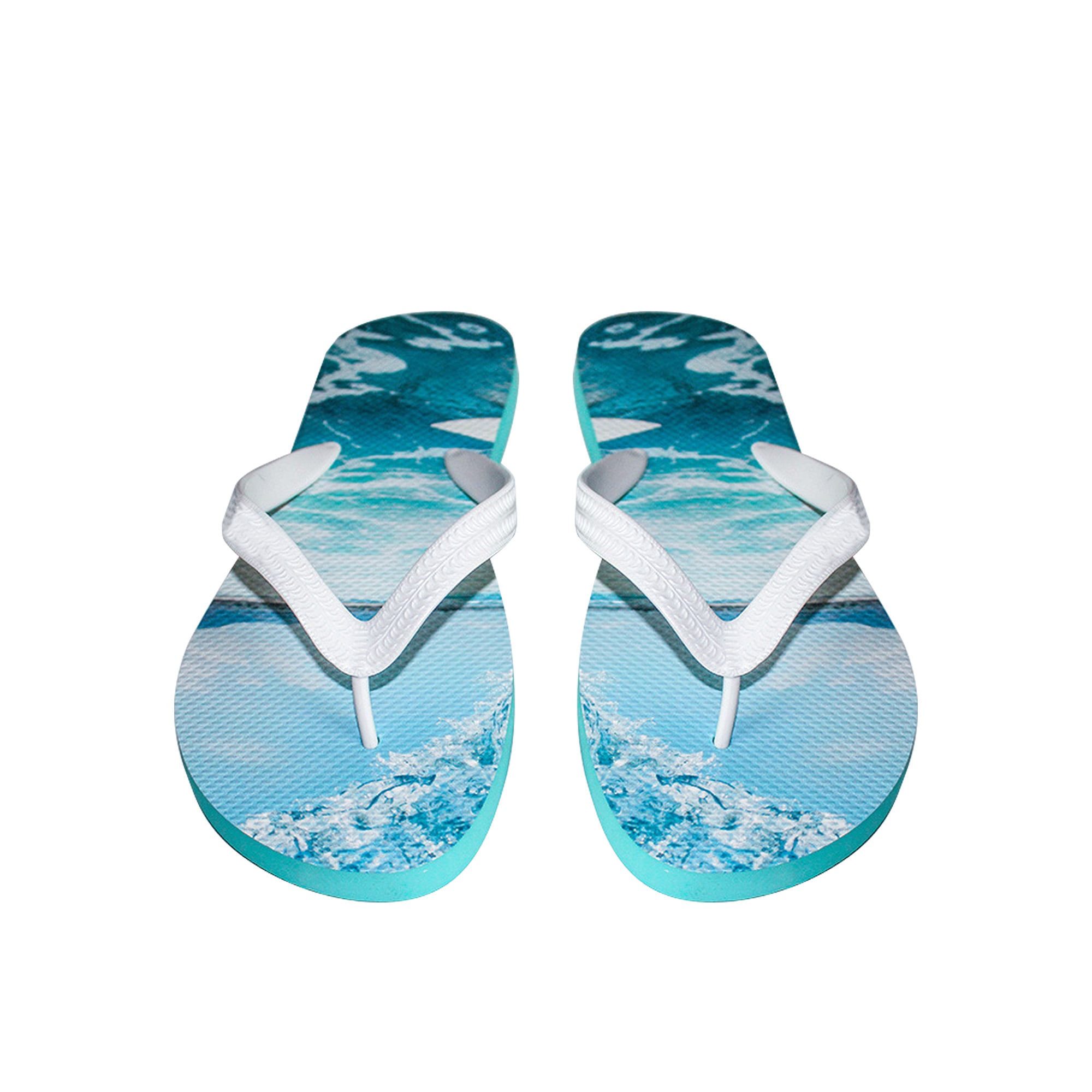 Rubber Talking Footprint Thongs