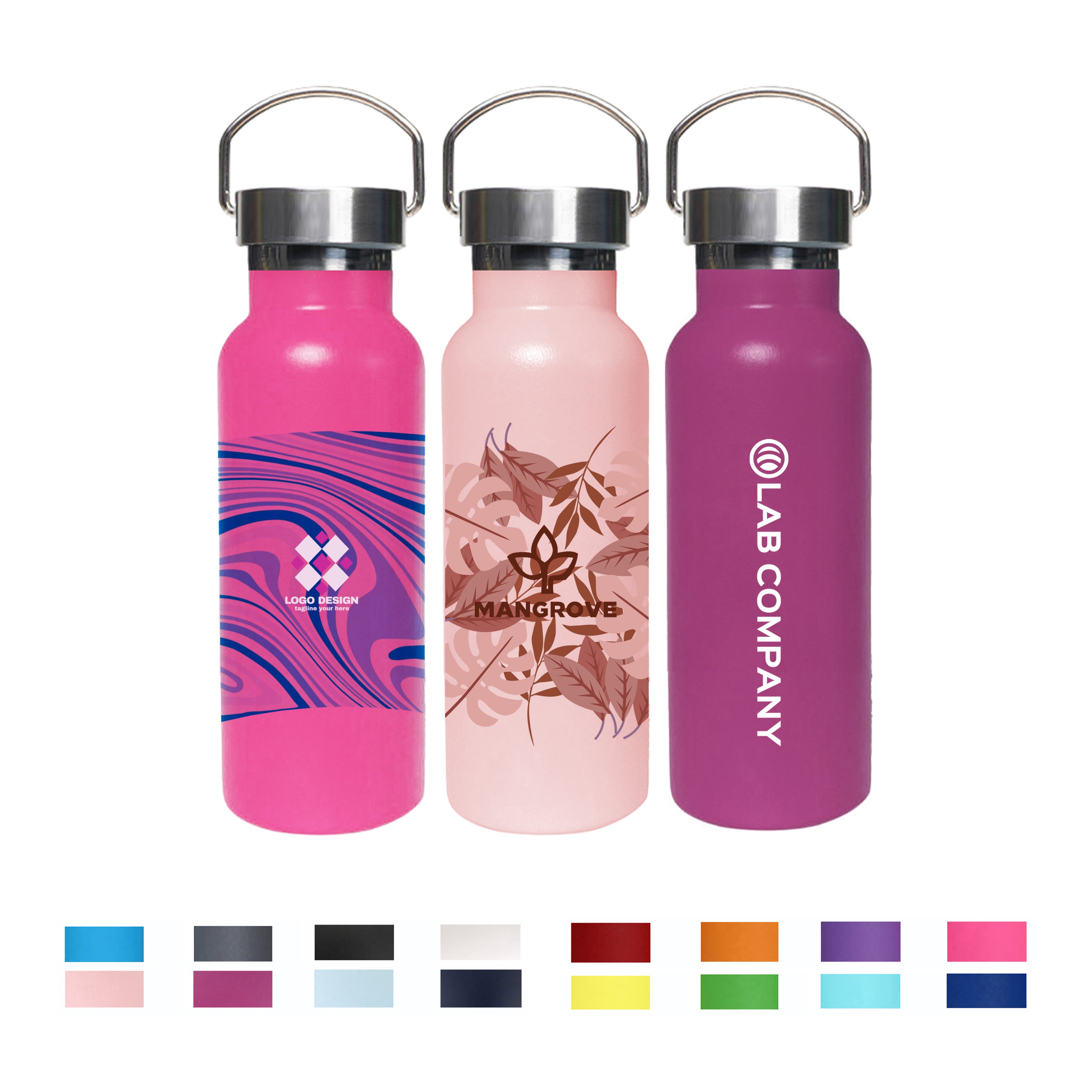 500ml Double Wall Vacuum Bottle with Stainless Steel Lid