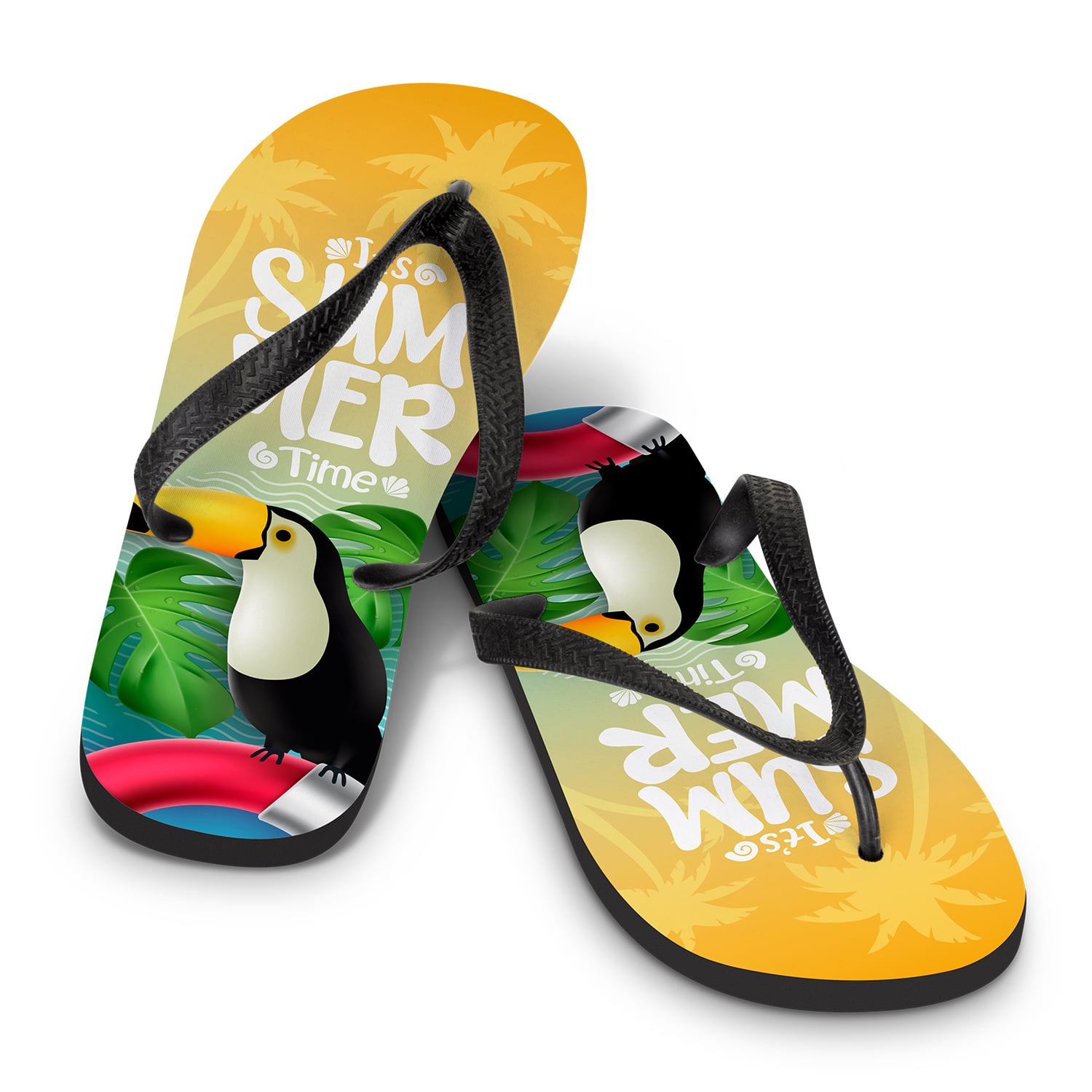 Full Colour Flip Flops