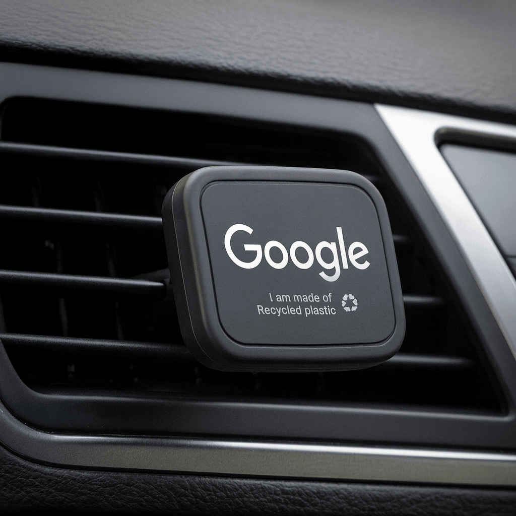 Kozo Universal Magnetic Car Vent Mount - ABS - Black - Rectangle