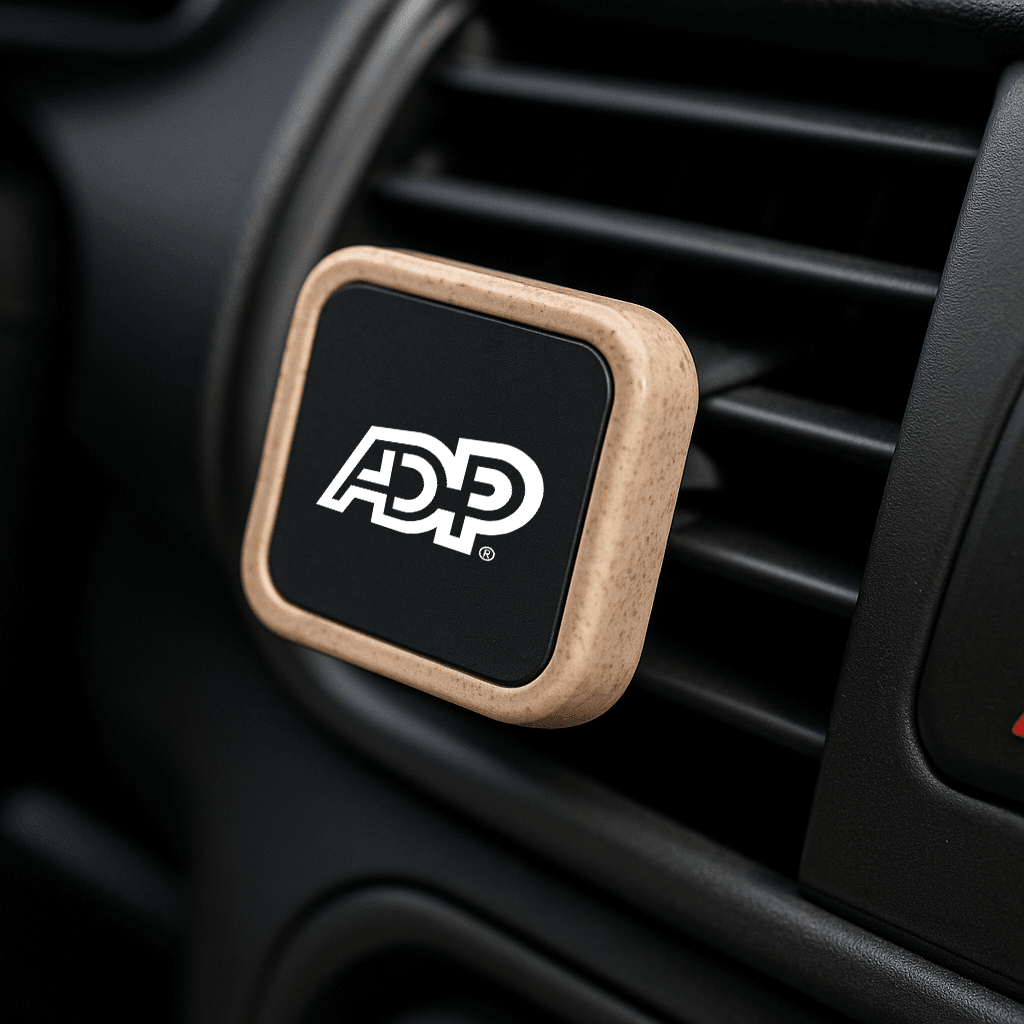 Kozo Universal Magnetic Car Vent Mount - Plant Fibre - Rectangle