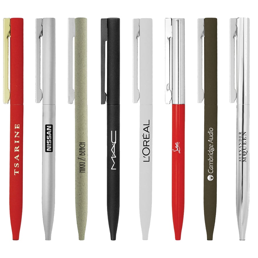 BND78 SARI, THIN TWIST METAL BALL PEN