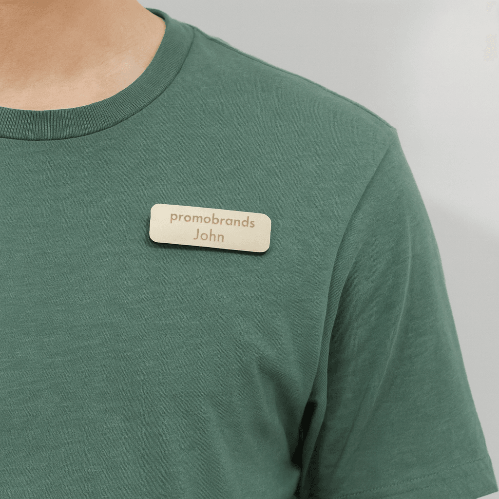 Complete Magnetic Wooden Badge