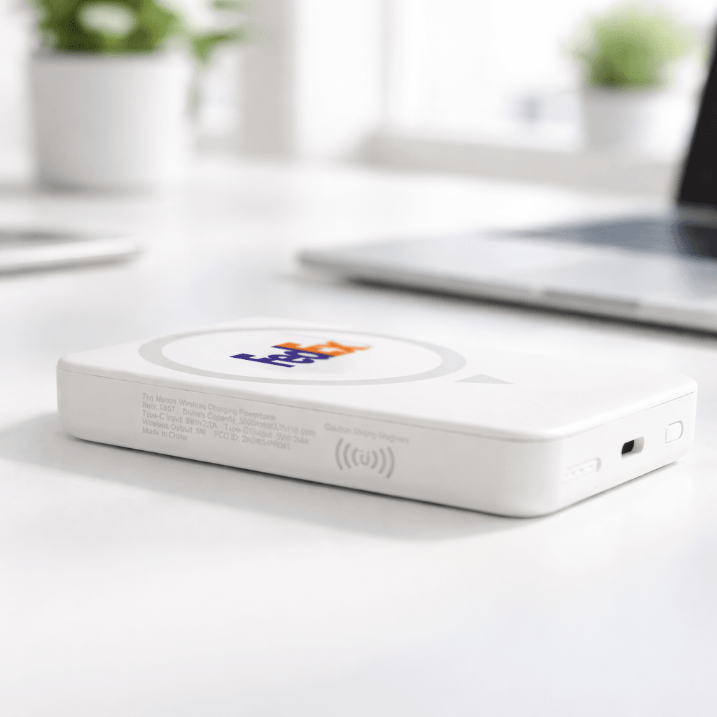 The Mason Wireless Charging Powerbank 5000mAh
