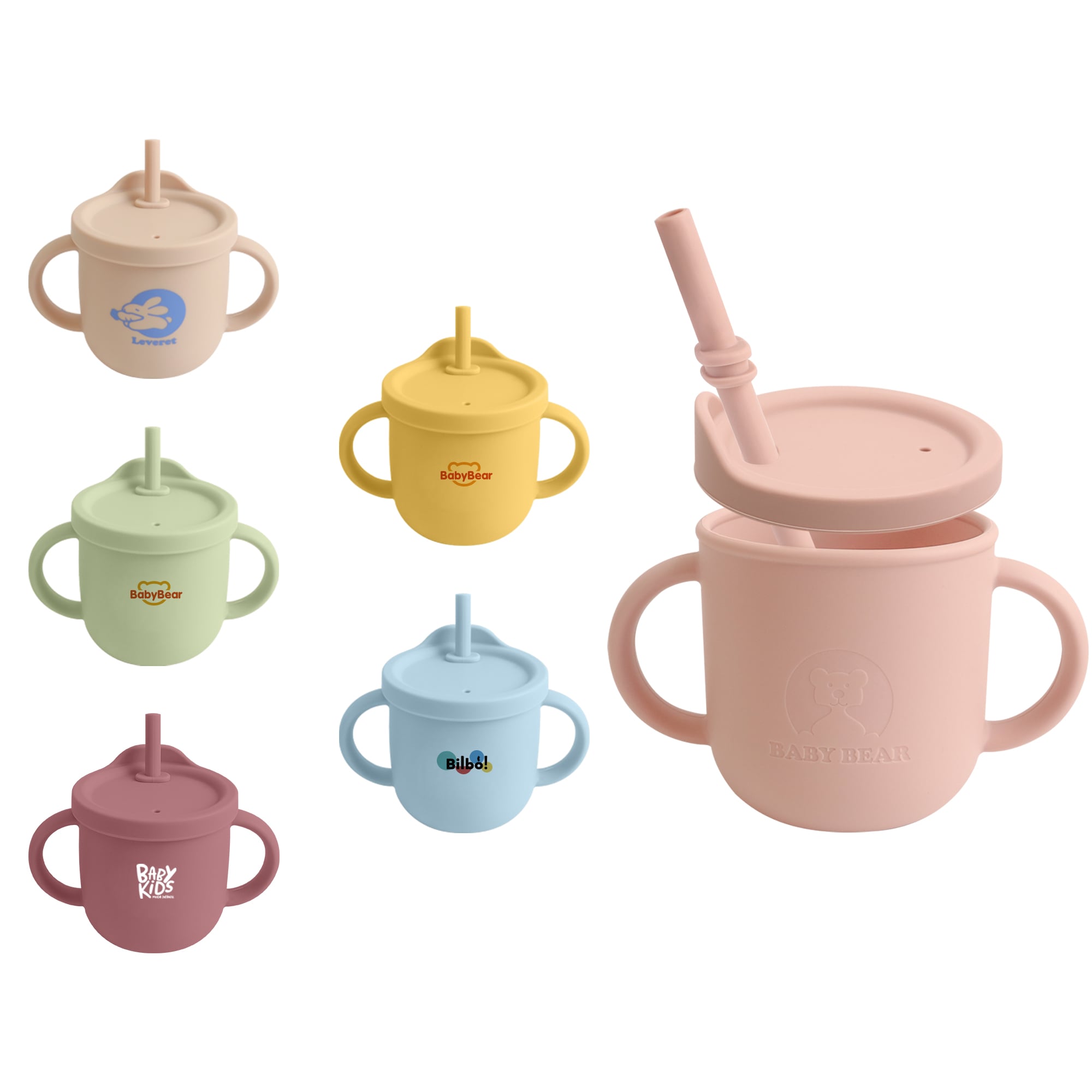 Silicone Kids Sipper Cup