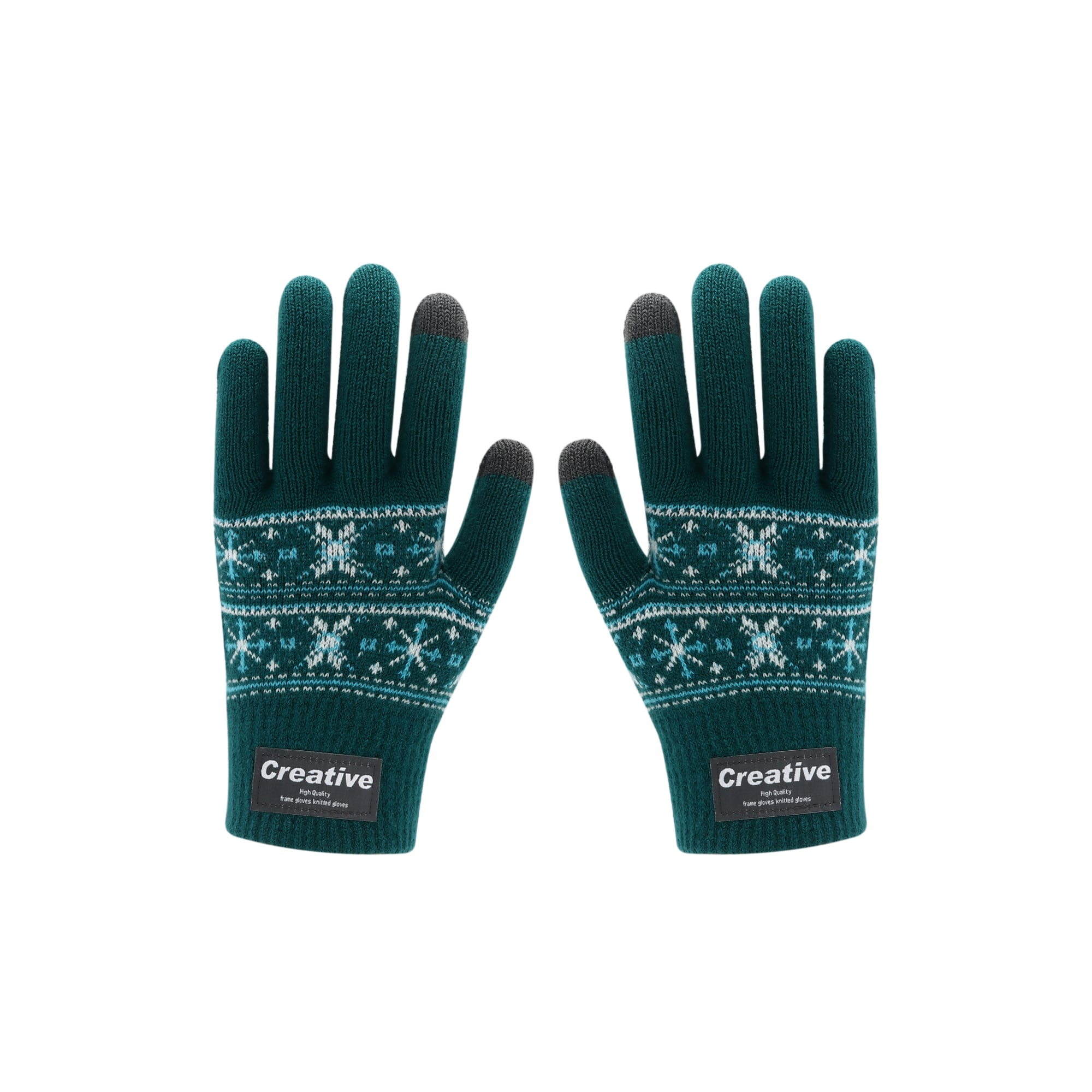 Kids Jacquard Gloves